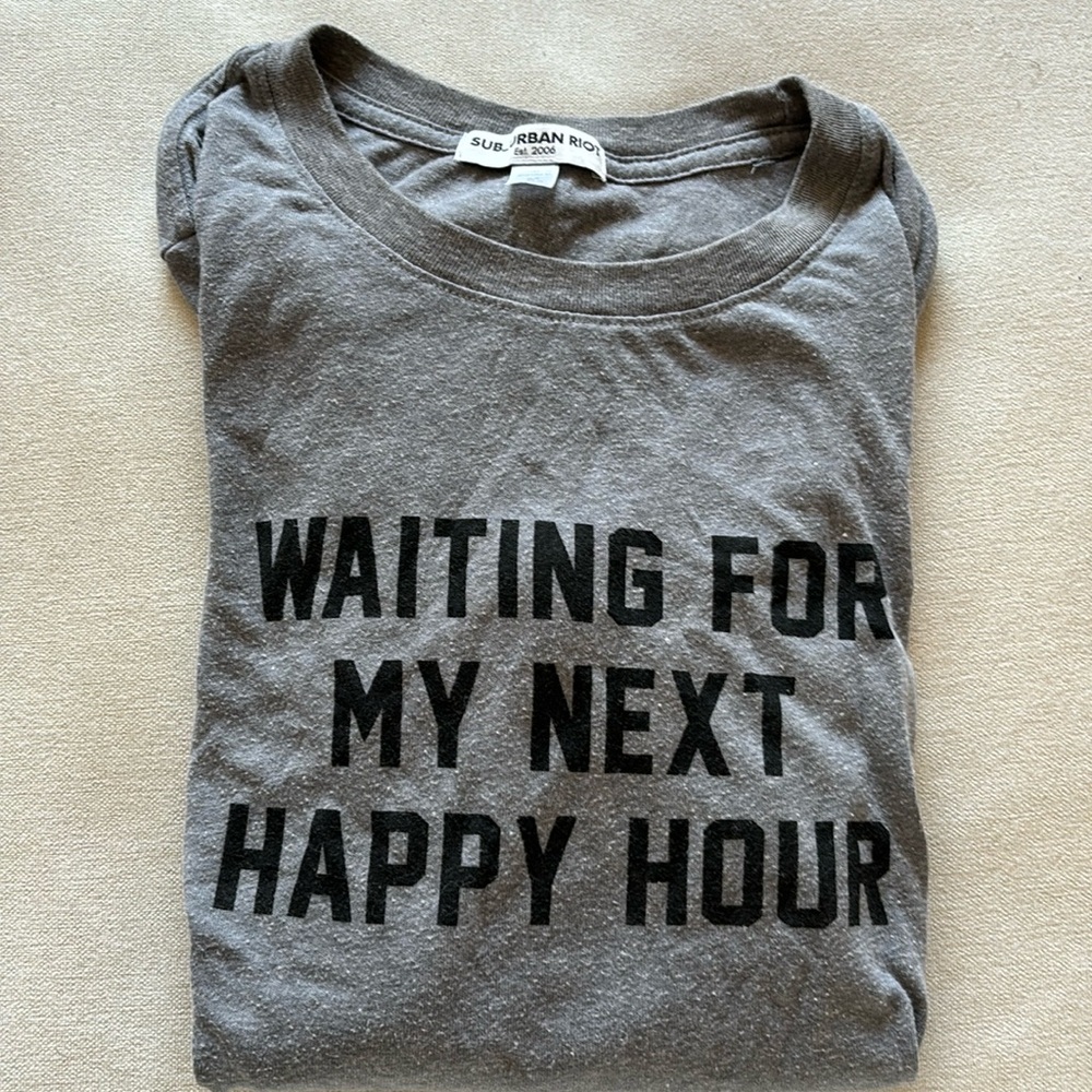 Gray cozy tshirt